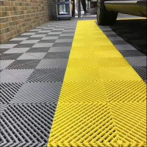 Revêtement de sol de garage en plastique emboîtable, type PVC, imperméable, antidérapant, carrelage de sol modulaire en vinyle pour piscine - Product Image 3