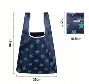 Bolsa de Compras Plegable de Gran Capacidad, Impermeable y Lavable, Ecológica, para Supermercado y Tareas Diarias - Product Image 1