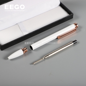 Custom Logo Promotionele Luxe Relatiegeschenk <span class=keywords><strong>Black</strong></span> Metal Roller Ball <span class=keywords><strong>Point</strong></span> Pennen Set Met Doos - Product Image 4