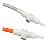 Raccords rapides en plastique à valve mâle CPC BRT 1/4 3/16 1/8 pouce pour tuyaux d'eau/air, pression 8,3 bars, -40°C