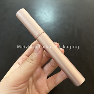 Tube de mascara en aluminium rose doré de luxe ISMAN 4 ml, flacon vide pour eye-liner, contenant cosmétique métallique, vente en gros, étiquette privée - Product Image 4