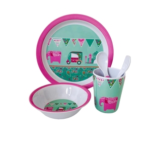 5 Sets of <strong>Children's</strong> Tableware - Dinner <strong>Plates</strong> - Product Image 1