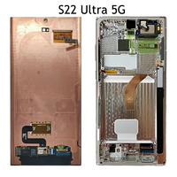 Écran LCD d'origine pour Samsung Galaxy S22, assemblage de remplacement pour S22+, écran AMOLED pour Samsung S22 Ultra, écran LCD avec cadre