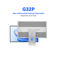 Monitor KUYCON G32P con Pantalla de 6k, Textura Esmerilada de Aluminio, Radiación Rápida, Monitor de Computadora de 32 Pulgadas para Deportes Electrónicos y Juegos