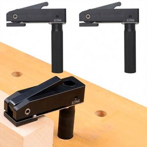 Anduuk W-12 19มม. สามเกียร์ปรับได้แรงกดบนโต๊ะงานไม้อลูมิเนียมอัลลอยด์แบบแมนนวลอย่างรวดเร็ว - Product Image 4