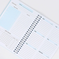 Anpassbarer Journal planer Spiral-Notizbuch druck A5 A6 B5 Agenda-Tagebuch Softcover Spiral-Notizbuch druck