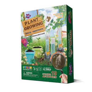 Enfants éducatifs bricolage tige plante croissance Mini <span class=keywords><strong>jardin</strong></span> ensemble enfants graines plantation racine visionneuse Science projet Kits Science Kits - Product Image 6