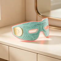 Masque de beauté pour les yeux à lumière rouge rechargeable, équipement portable de soin de la peau des yeux pour la beauté quotidienne personnelle