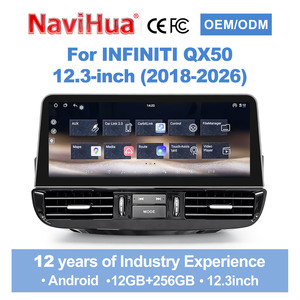 เครื่องเสียงติดรถยนต์ Android รุ่นใหม่ หน้าจอสัมผัส 12.3 นิ้ว พร้อม DSP CarPlay สำหรับ Infiniti QX50 ปี 2018 2016 ระบบนำทาง Carplay อุปกรณ์หลักในรถยนต์ - Product Image 2