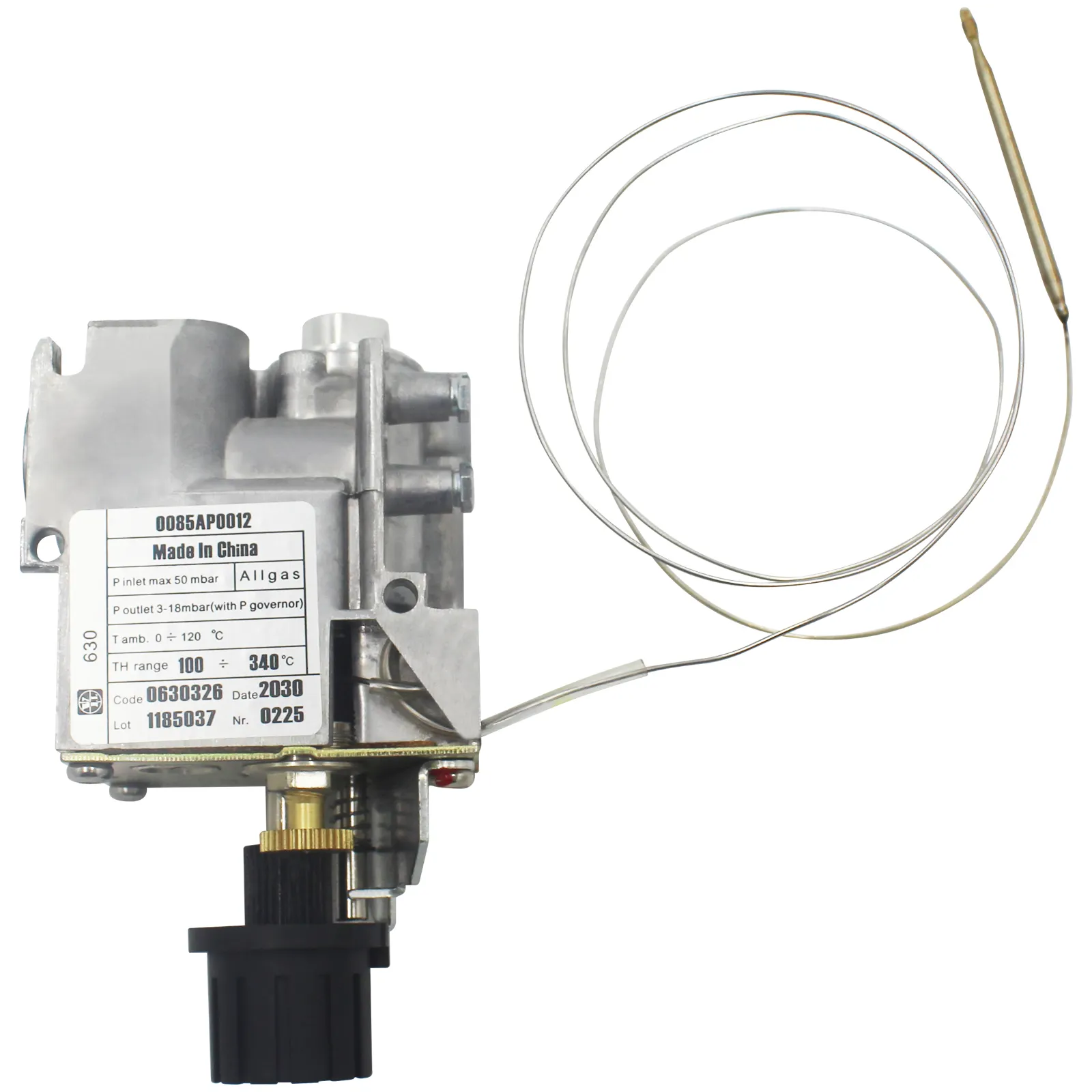 Valve thermostatique de mélange de radiateur de qualité supérieure de prix correct, valve de contrôle de thermostat de gaz de 630 minisit