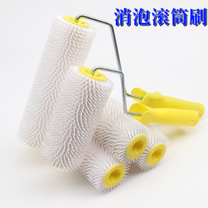 ลูกกลิ้งกำจัดฟองอากาศสำหรับสีทาพื้น ปูนปรับระดับเอง ขนาด 13 มม. กรอบพลาสติกขนแปรงเกรดอุตสาหกรรม - Product Image 5