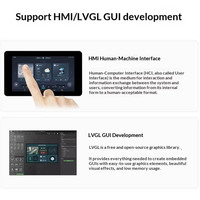 Carte de développement Weixue ESP32-S3 avec écran tactile capacitif de 7 pouces, prend en charge le WiFi pour LVGL CAN RS485 I2C