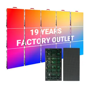 Usine super lumineuse P2.5 P3.076 P4 P8 P10 Pantallas Modulares SMD Module Panel Outdoor Led Display Screen