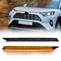 Feux de jour à LED pour voiture, 12V, étanches, remplacement des feux de jour DRL pour Toyota RAV4 2019 2020 2021 2022 2023