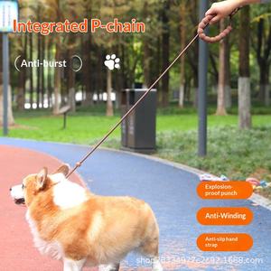 Correa <span class=keywords><strong>de</strong></span> Adiestramiento para <span class=keywords><strong>Perros</strong></span> Ajustable y Anti-Rotura, Tipo P-Leash/P-Rope, para Uso en Exteriores, para <span class=keywords><strong>Perros</strong></span> Grandes/Medianos/Pequeños - Product Image 4