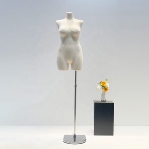 Maniquíes de Mujer de Talla Grande en Stock, Maniquí Femenino de Medio Cuerpo para Exhibición en Escaparates de Tiendas de Ropa - Product Image 3