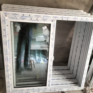 Fenêtres coulissantes et à battants en PVC/UPVC sur mesure, design moderne avec <span class=keywords><strong>double</strong></span> <span class=keywords><strong>vitrage</strong></span> insonorisé, approvisionnement direct usine - Product Image 2