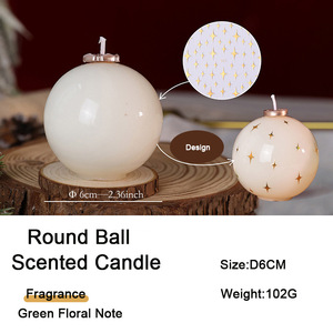 Weihnachts-Runde Schneekugel-Duftkerze – Ideal für Heimdekoration & Kleine Geschenke - Product Image 6