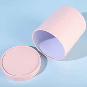 Boîte cylindrique en carton rigide de luxe avec logo personnalisé, boîte ronde pour <span class=keywords><strong>fleurs</strong></span>, emballage pour bouquet de roses, chapeau, bijoux, présentoir de cadeaux avec couvercle - Product Image 3