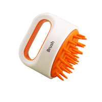 Siliconen Hoofd Scalp Massager Shampoo Borstel Solon Haar Wassen Kam Body Douche Borstel Bad Spa Massage Borstel