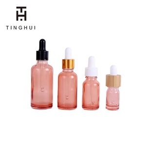 Customized 5ml 10ml 15ml 30ml 50ml 100ml <b>Glass</b> Rose Gold <b>Dropper</b> <b>Bottles</b> for Essential Oil Cosmetic Packaging - Product Image 5