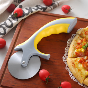 Cortador de <span class=keywords><strong>Pizza</strong></span> de acero inoxidable ABS + cortador de rodillo de uso doméstico cortador de <span class=keywords><strong>Pizza</strong></span> herramienta especial de corte de <span class=keywords><strong>Pizza</strong></span> utensilios de cocina - Product Image 1