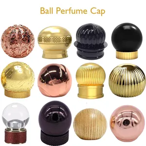 Custom Logo Creatieve Parfum Fles Deksel Cover Geur Cap Luxe Creatieve Universele Fea 15 Mm Zamac Metalen Parfum Fles Dop