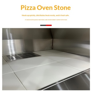 Four à <span class=keywords><strong>pizza</strong></span> italien en acier inoxydable pour cour extérieure, grill à charbon et bois, four de cuisson, rôtissoire, barbecue - Product Image 4