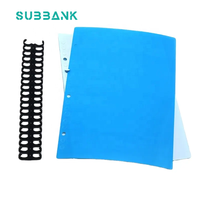 Carnet de notes spirale de luxe A4 A5 écologique pour sublimation, avec couverture plastique, personnalisable, pour objectifs et agenda, vente en gros Subbank