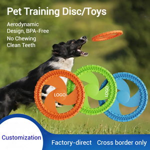 Frisbee de TPR para Perros, Disco de Entrenamiento para Mascotas, Libre de BPA, Juguete Flotante para Masticar, Limpieza Dental, Suministros Interactivos para Mascotas al Aire Libre, Venta al Por Mayor - Product Image 5