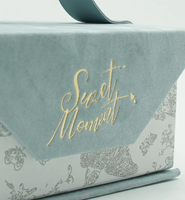 Carpeta de Presentación Elegante de Alta Gama con Laminado Mate, Grabado en Relieve, Ecológica, Tamaño Personalizado, para Regalo Cosmético de Lujo, Crema Facial