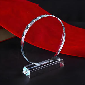 Atacado Transfronteiriço China: Suprimentos para Artesanato em Cristal, Vidro Branco Liso para Modelagem, Ornamentos de Cristal Artificial Modelo X111, Troféus - Product Image 1