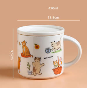 Tasse à café personnalisée de voyage en céramique pour <span class=keywords><strong>couple</strong></span>, sublimation de luxe, tasse à marquer, coffret <span class=keywords><strong>cadeau</strong></span> de mariage pour la Saint-Valentin - Product Image 6