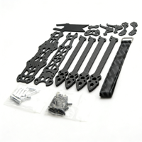 Kit de châssis MARK4 Mark HD 5 pouces 240 mm en fibre de carbone 3K avec bras de 5 mm pour quadricoptère FPV de course RC DIY Freestyle avec pièces imprimées
