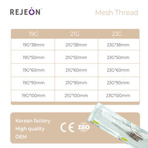 Hilos de Sutura Veterinaria K Rejeon PCL Mesh Cog 3D 4D 6D para Regeneración de Colágeno, Hilos de Lifting para Rostro y Cuerpo, Certificados ISO/CE - Product Image 6