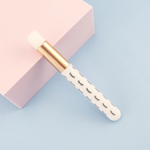 Cepillo de limpieza <span class=keywords><strong>para</strong></span> extensiones de pestañas, cepillo limpiador de <span class=keywords><strong>espuma</strong></span> <span class=keywords><strong>para</strong></span> Realce de pestañas, nariz y cara, color rosa brillante, nuevo estilo - Product Image 6