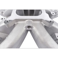 Collecteur d'admission en aluminium 300132 pour moteurs Chevrolet GM LS LS1 LS2 LS3 LS6 V8 à port cathédrale/porte rectangulaire