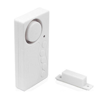 Alarma Inalámbrica para Puertas y Ventanas con Múltiples Botones, Sensor de Contacto Magnético y Alerta de Apertura
