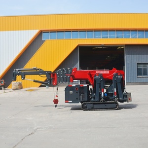 מנוף עכביש זחלי חשמלי הידראולי טלסקופי בעל הנעה עצמית MDT G-169 EPA Engine14ton תוצרת סין עם זרוע נוספת - Product Image 2