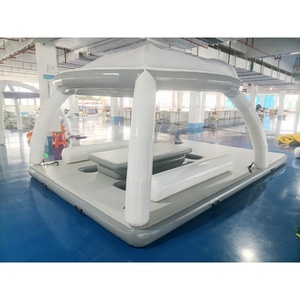 Plataforma Flotante Inflable Personalizada para Pesca, Embarcaciones, Motos Acuáticas, Isla Flotante - Product Image 5