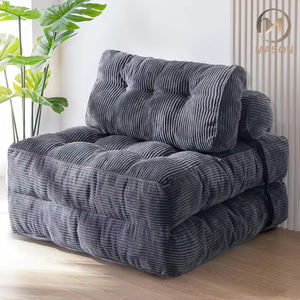 Fauteuil-Canapé Convertible Pliable Multifonctionnel Moderne avec Oreiller et Matelas, Meuble Gain de Place - Product Image 4