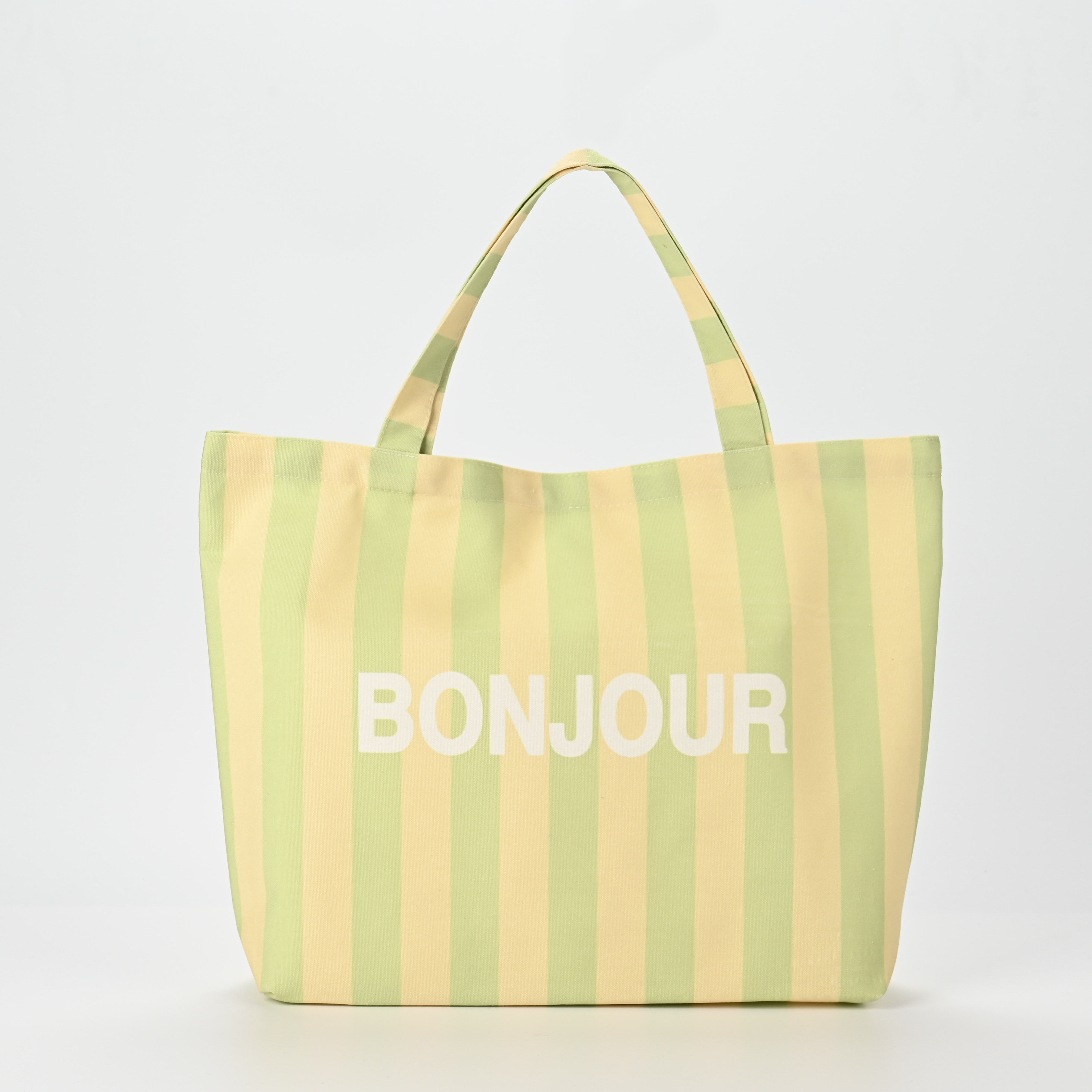 Green and yellow striped