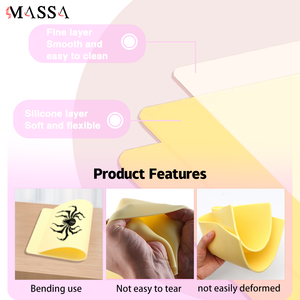 MASSA 30*40*0.3cm tatuaggio pelle pratica Silicone pad doppio lato trucco permanente strumento di formazione per principianti 3MM di spessore - Product Image 4