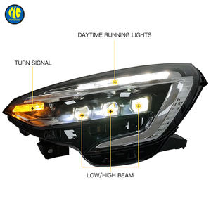 YU GUANG pour Renault <span class=keywords><strong>Clio</strong></span> 5 MK5 accessoires de voiture phare avant 2020 <span class=keywords><strong>2023</strong></span> ans phares mise à niveau Fecelift phare LED - Product Image 5