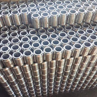 Accouplement à manchon cannelé pour raccordement de vis sans fin de boîte de vitesses de convoyeur, moyeu cannelé disponible pour tubes de 60/76/89/108/114/140 en stock