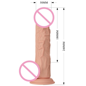 Mainan seks Dildo besar jeli lunak cantik cinta mainan seks Penis besar Penis realistis untuk produk pijat Anal Vagina Pria Wanita - Product Image 5