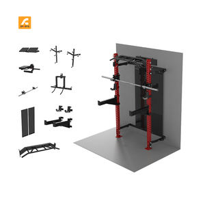 Fournisseur d'usine : Station de <span class=keywords><strong>musculation</strong></span> murale <span class=keywords><strong>pliable</strong></span> avec banc réglable et barre de traction - Product Image 3