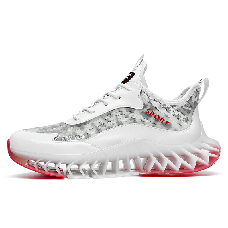 Бестселлер Amazon, мужская спортивная прогулочная обувь с люминесцентным клинком, обувь для бега, модные кроссовки, производство обуви