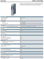 Controladores PLC SIEMENS SIMATIC S7-1500 CPU 1511-1 PN 6ES7511-1AK02-0AB0 y 6ES7511-1AK01-0AB0 Comunicación PROFINET Integrada