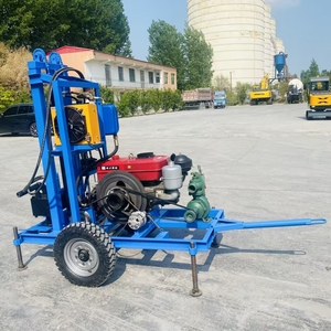 電動モーターポータブルミニ小型ディーゼルエンジン油圧井戸掘削リグ - Product Image 5